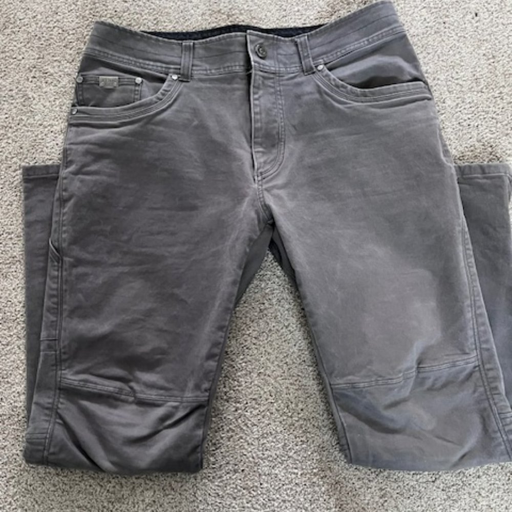 KUHL Rebel Jeans cargo mens work pants 36x32